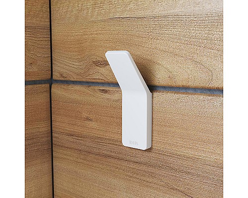 Крючок Iddis Slide SLIWT10i41 Белый матовый