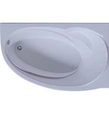 Акриловая ванна Aquatek Бетта 160x97 R BET160-0000026 без гидромассажа с фронтальной панелью с каркасом (разборный) со слив-переливом