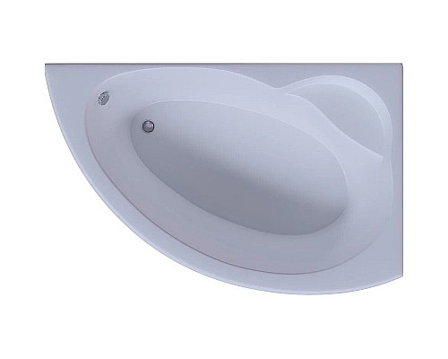 Акриловая ванна Aquatek Аякс 2 170x100 R AYK170-0000089 без гидромассажа с фронтальной панелью с каркасом (вклеенный) со слив-переливом