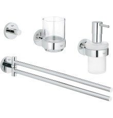 Набор аксессуаров для ванной Grohe Essentials 40846001 Хром