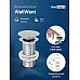 Донный клапан WellWant WWS02110M click-clack Хром