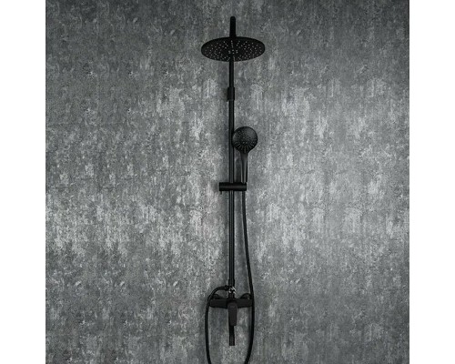 Душевая система Frap H29 F2429 Черная матовая
