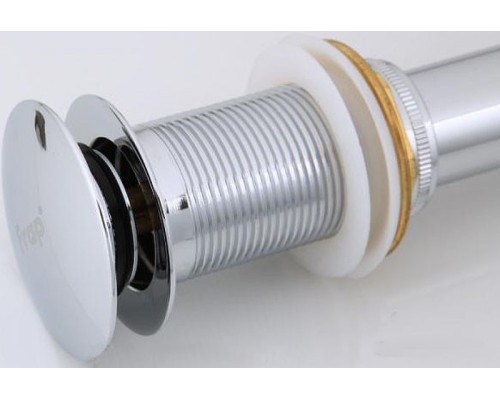 Донный клапан Frap F65 click-clack Хром