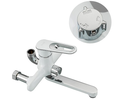 Душевая система Frap H49 F2449 Белая Хром