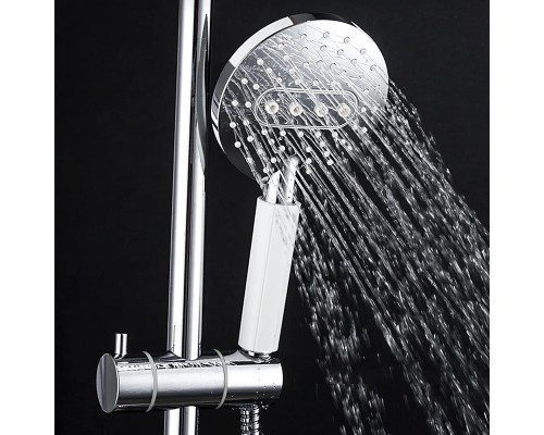 Душевая система Frap H49 F2449 Белая Хром