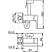 Гигиенический душ со смесителем Frap F7506 Хром