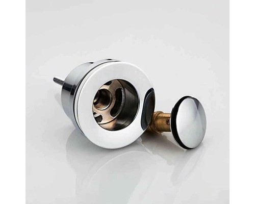 Донный клапан Frap F61 click-clack Хром