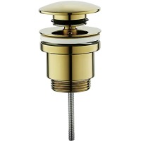 Донный клапан Frap F62-3 click-clack Золото