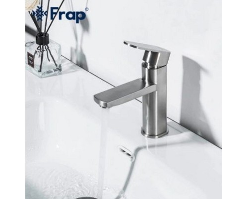 Смеситель для раковины Frap H805 F10805 Нержавеющая сталь