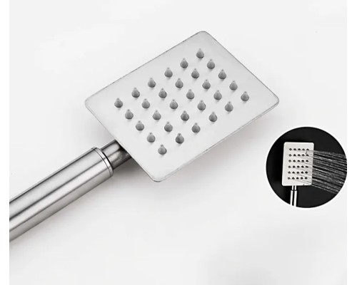 Смеситель для ванны Frap H802 F32802 универсальный Нержавеющая сталь