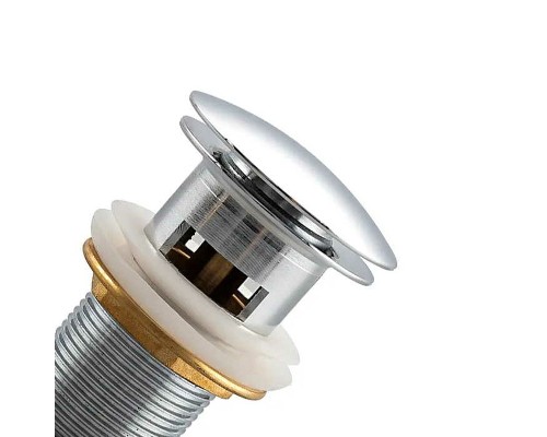 Донный клапан Frap F65-4 click-clack Хром