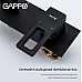Смеситель для раковины Gappo G17-6 G1017-16 Черный матовый