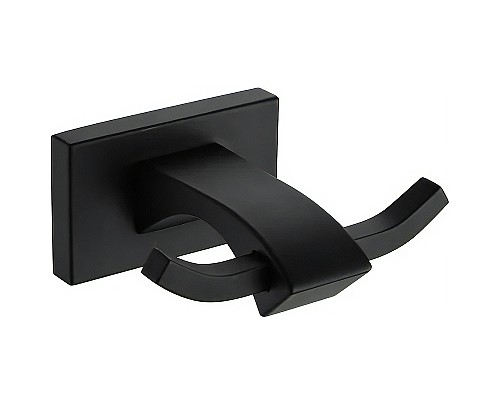 Двойной крючок Gappo G0705-26 Черный матовый