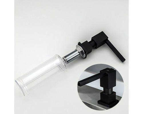 Дозатор для моющего средства Gappo G40 G404-1 Черный матовый