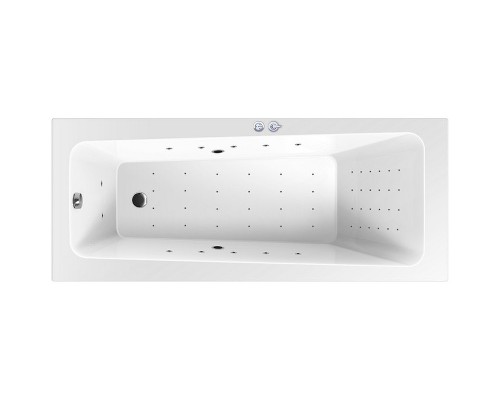 Акриловая ванна Excellent Ava 160x70 Nano Хром с гидромассажем