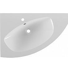 Раковина De Aqua Трио Люкс 80 L WTL 011 New НФ-00008076 угловая Белая