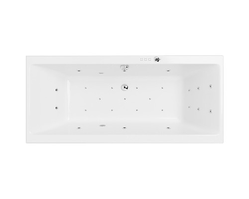 Акриловая ванна Excellent Pryzmat Slim 180x80 WAEX.PRY18S.ULTRA.CR с гидромассажем