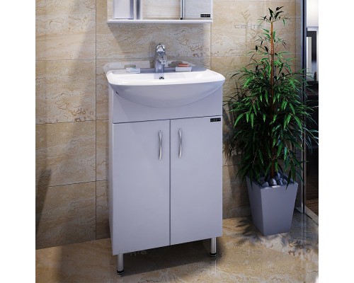 Тумба под раковину СанТа Сити 50 201068 Белая