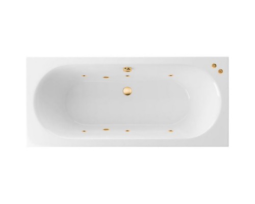 Акриловая ванна Excellent Oceana Slim 160x75 WAEX.OCE16S.SOFT.GL с гидромассажем