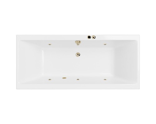 Акриловая ванна Excellent Pryzmat 160x75 WAEX.PRY16.SOFT.BR с гидромассажем