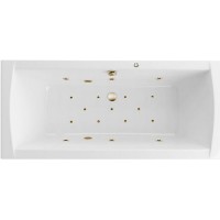 Акриловая ванна Excellent Aquaria Lux 180x80 с гидромассажем