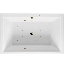 Акриловая ванна Excellent Crown Lux 190x120 WAEX.CRO19.RELAX.BR с гидромассажем