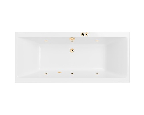 Акриловая ванна Excellent Pryzmat 180x80 с гидромассажем