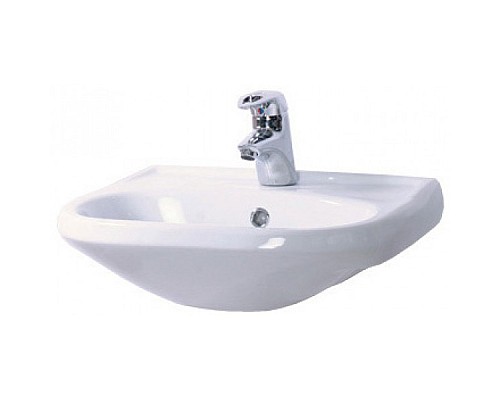 Раковина Sanita Комфорт 47 WB.PD/Comfort/50-C/WHT.G/S1 Белая Раковина Sanita Комфорт 47 WB.PD/Comfort/50-C/WHT.G/S1 Белая