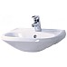 Раковина Sanita Комфорт 47 WB.PD/Comfort/50-C/WHT.G/S1 Белая