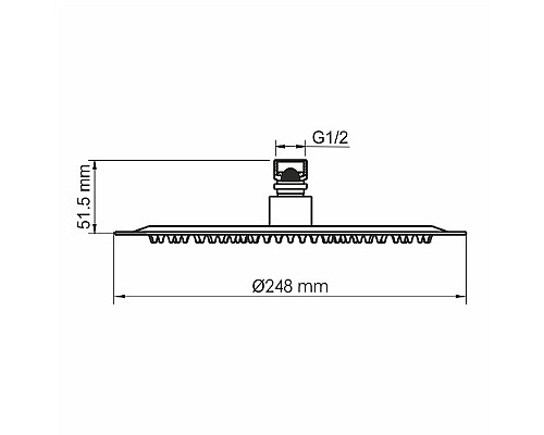 Душевая система WasserKRAFT А71183 Золото
