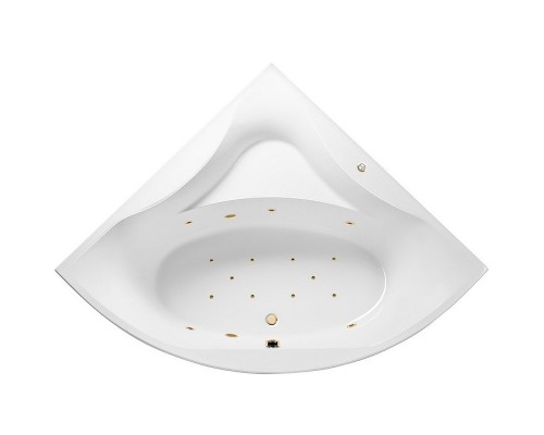 Акриловая ванна Excellent Glamour 150x150 WAEX.GLA15.RELAX.GL с гидромассажем