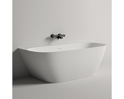 Ванна из искусственного камня Salini Sofia Wall 170х80 102522M Белая матовая Ванна из искусственного камня Salini Sofia Wall 170х80 102522M Белая матовая