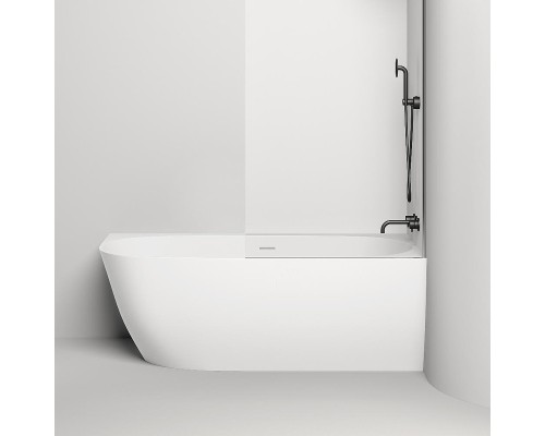 Ванна из искусственного камня Salini Sofia Corner Right 170х85 Белая матовая