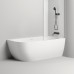Ванна из искусственного камня Salini Sofia Corner Right 170х85 Белая матовая