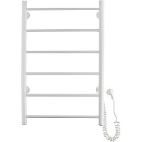 Электрический полотенцесушитель Domoterm Классик DMT 109-6 50x80 EK R Белый матовый