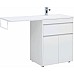 Тумба с раковиной Aquanet Токио 130 R 239216 Белая