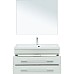 Комплект мебели для ванной Aquanet Верона 90 287639 подвесной Белый матовый