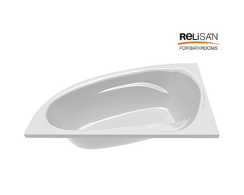 Акриловая ванна Relisan Zoya 140x90 L Гл000001247 без гидромассажа Акриловая ванна Relisan Zoya 140x90 L Гл000001247 без гидромассажа