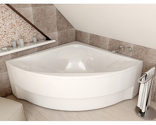 Акриловая ванна Vayer Boomerang 140x140 Гл000010858 без гидромассажа