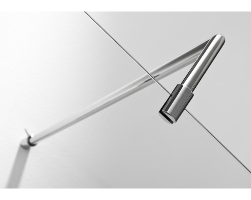 Душевая дверь Roca Metropolis 160 профиль Хром стекло прозрачное