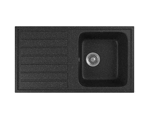 Кухонная мойка Domaci Бьелла DMC-20 DMC-20-308 Черная Кухонная мойка Domaci Бьелла DMC-20 DMC-20-308 Черная