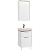 Комплект мебели для ванной STWORKI Дублин 50 406298 Белый Светлое дерево