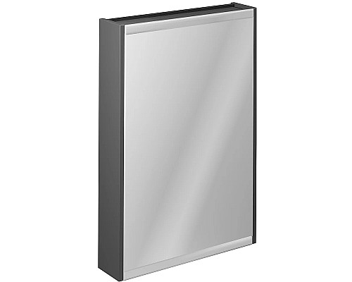 Зеркальный шкаф STWORKI Кронборг 55 1A261802KB820 Черный Серый