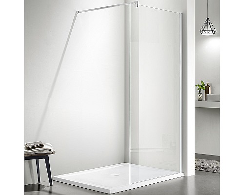 Душевая перегородка Aquatek 90 AQ WIW 09020CH профиль Хром стекло прозрачное