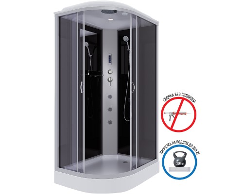 Душевая кабина Niagara Classic 120х80 R NG-3512-14RF с гидромассажем