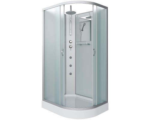 Душевая кабина Niagara Classic 120x80 L NG-3312-14LBKTG с гидромассажем