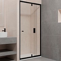 Душевая дверь RGW Passage PA-02B NEW 90 41080209-14 профиль Черный стекло прозрачное