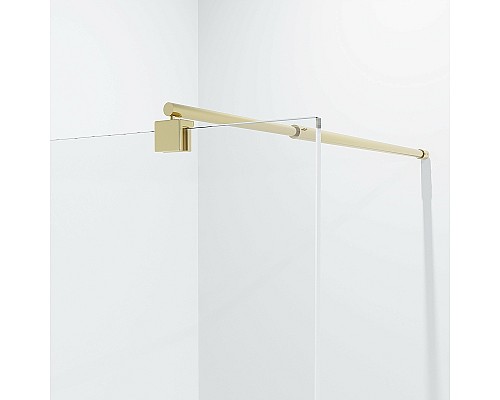 Душевая перегородка Niagara Nova 110 NG-643-11GOLD профиль Холодное золото стекло прозрачное