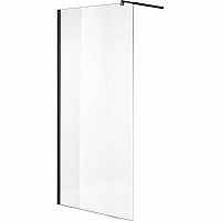 Душевая перегородка Niagara Nova 90 NG-683-90BLACK профиль Черный стекло прозрачное