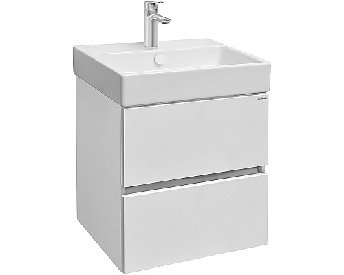 Тумба под раковину Jacob Delafon Tolbiac 50 EB1378-J5 подвесная Белая глянцевая